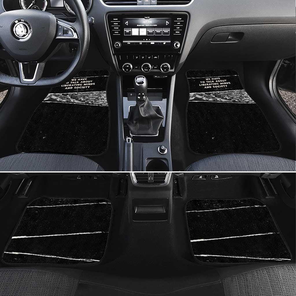 Angela Davis Car Mats Protest Design Liberating Minds and Society Quote Civil Rights Movement - African Pride