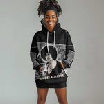 Angela Davis Hoodie Dress Protest Design Liberating Minds and Society Quote Civil Rights Movement - African Pride