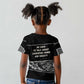 Angela Davis Kid T shirt Protest Design Liberating Minds and Society Quote Civil Rights Movement TS04