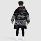 Angela Davis Kid Wearable Blanket Hoodie Protest Design Liberating Minds and Society Quote Civil Rights Movement - African Pride
