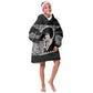 Angela Davis Kid Wearable Blanket Hoodie Protest Design Liberating Minds and Society Quote Civil Rights Movement - African Pride