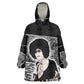 Angela Davis Kid Wearable Blanket Hoodie Protest Design Liberating Minds and Society Quote Civil Rights Movement - African Pride