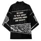 Angela Davis Kimono Protest Design Liberating Minds and Society Quote Civil Rights Movement - African Pride