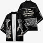 Angela Davis Kimono Protest Design Liberating Minds and Society Quote Civil Rights Movement - African Pride