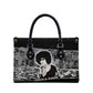 Angela Davis Leather Bag Protest Design Liberating Minds and Society Quote Civil Rights Movement - African Pride