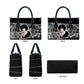 Angela Davis Leather Bag Protest Design Liberating Minds and Society Quote Civil Rights Movement - African Pride