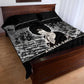 Angela Davis Quilt Bed Set Protest Design Liberating Minds and Society Quote Civil Rights Movement - African Pride