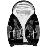 Angela Davis Sherpa Hoodie Protest Design Liberating Minds and Society Quote Civil Rights Movement - African Pride