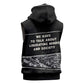 Angela Davis Sleeveless Hoodie Protest Design Liberating Minds and Society Quote Civil Rights Movement - African Pride