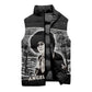 Angela Davis Sleeveless Puffer Jacket Protest Design Liberating Minds and Society Quote Civil Rights Movement - African Pride