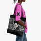 Angela Davis Tote Bag Protest Design Liberating Minds and Society Quote Civil Rights Movement - African Pride