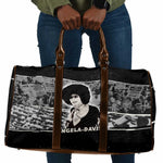 Angela Davis Travel Bag Protest Design Liberating Minds and Society Quote Civil Rights Movement - African Pride