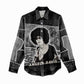 Angela Davis Women Casual Shirt Protest Design Liberating Minds and Society Quote Civil Rights Movement - African Pride