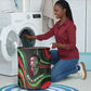 Huey P. Newton Laundry Basket Swirl Design Black Panther Party Symbol Revolutionary Tribute - African Pride