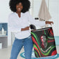 Huey P. Newton Laundry Basket Swirl Design Black Panther Party Symbol Revolutionary Tribute - African Pride