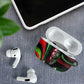 Huey P. Newton AirPods Case Swirl Design Black Panther Party Symbol Revolutionary Tribute - African Pride