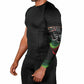 Huey P. Newton Arm Sleeves Swirl Design Black Panther Party Symbol Revolutionary Tribute - African Pride