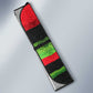 Huey P. Newton Auto Sun Shade Swirl Design Black Panther Party Symbol Revolutionary Tribute - African Pride