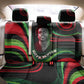 Huey P. Newton Back Car Seat Cover Swirl Design Black Panther Party Symbol Revolutionary Tribute - African Pride