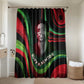 Huey P. Newton Bathroom Set Swirl Design Black Panther Party Symbol Revolutionary Tribute - African Pride