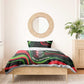 Huey P. Newton Bedding Set Swirl Design Black Panther Party Symbol Revolutionary Tribute - African Pride