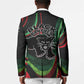 Huey P. Newton Blazer Swirl Design Black Panther Party Symbol Revolutionary Tribute - African Pride