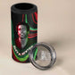 Huey P. Newton 4 in 1 Can Cooler Tumbler Swirl Design Black Panther Party Symbol Revolutionary Tribute - African Pride