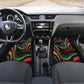Huey P. Newton Car Mats Swirl Design Black Panther Party Symbol Revolutionary Tribute - African Pride