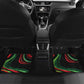 Huey P. Newton Car Mats Swirl Design Black Panther Party Symbol Revolutionary Tribute - African Pride