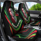 Huey P. Newton Car Seat Cover Swirl Design Black Panther Party Symbol Revolutionary Tribute - African Pride
