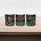 Huey P. Newton Ceramic Mug Swirl Design Black Panther Party Symbol Revolutionary Tribute - African Pride