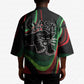 Huey P. Newton Kimono Swirl Design Black Panther Party Symbol Revolutionary Tribute - African Pride