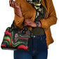 Huey P. Newton Shoulder Handbag Swirl Design Black Panther Party Symbol Revolutionary Tribute - African Pride