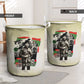 Huey P. Newton Laundry Basket Black Panther Collage Design Civil Rights Movement Theme Revolutionary Tribute - African Pride