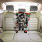 Huey P. Newton Back Car Seat Cover Black Panther Collage Design Civil Rights Movement Theme Revolutionary Tribute - African Pride