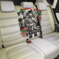 Huey P. Newton Back Car Seat Cover Black Panther Collage Design Civil Rights Movement Theme Revolutionary Tribute - African Pride