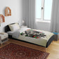 Huey P. Newton Bedding Set Black Panther Collage Design Civil Rights Movement Theme Revolutionary Tribute - African Pride
