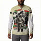 Huey P. Newton Button Sweatshirt Black Panther Collage Design Civil Rights Movement Theme Revolutionary Tribute