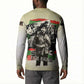 Huey P. Newton Button Sweatshirt Black Panther Collage Design Civil Rights Movement Theme Revolutionary Tribute