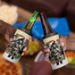 Huey P. Newton 4 in 1 Can Cooler Tumbler Black Panther Collage Design Civil Rights Movement Theme Revolutionary Tribute - African Pride