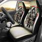 Huey P. Newton Car Seat Cover Black Panther Collage Design Civil Rights Movement Theme Revolutionary Tribute - African Pride