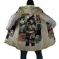 Huey P. Newton Cloak Black Panther Collage Design Civil Rights Movement Theme Revolutionary Tribute - African Pride
