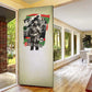 Huey P. Newton Door Cover Black Panther Collage Design Civil Rights Movement Theme Revolutionary Tribute - African Pride