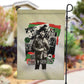 Huey P. Newton Garden Flag Black Panther Collage Design Civil Rights Movement Theme Revolutionary Tribute - African Pride