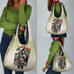 Huey P. Newton Grocery Bag Black Panther Collage Design Civil Rights Movement Theme Revolutionary Tribute - African Pride