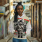 Huey P. Newton Hoodie Black Panther Collage Design Civil Rights Movement Theme Revolutionary Tribute - African Pride