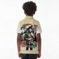 Huey P. Newton Kid Polo Shirt Black Panther Collage Design Civil Rights Movement Theme Revolutionary Tribute TS04