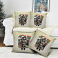 Huey P. Newton Pillow Cover Black Panther Collage Design Civil Rights Movement Theme Revolutionary Tribute - African Pride