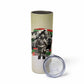 Huey P. Newton Skinny Tumbler Black Panther Collage Design Civil Rights Movement Theme Revolutionary Tribute - African Pride