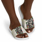 Huey P. Newton Slide Sandals Black Panther Collage Design Civil Rights Movement Theme Revolutionary Tribute - African Pride
